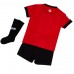 Cheap Athletic Bilbao Home Football Kit Children 2022-23 Short Sleeve (+ pants)